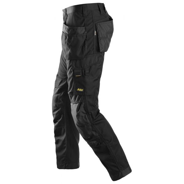 6201 Pantalón largo AllroundWork con bolsillos flotantes negro talla 60