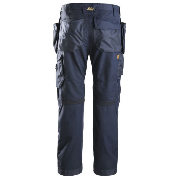 6201 Pantalón largo AllroundWork con bolsillos flotantes azul marino talla 112