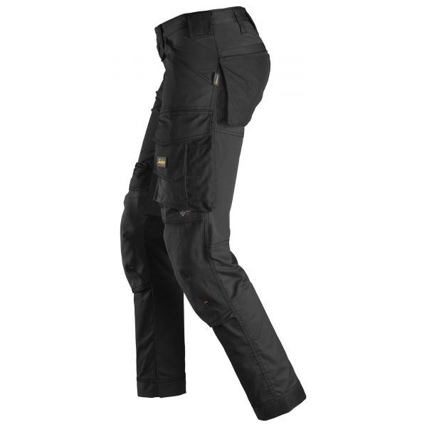 Pantalones elásticos AllroundWork Negro talla 158