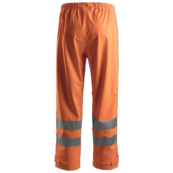 8243 Pantalón Impermeable PU Alta Visibilidad Clase 2 naranja talla L