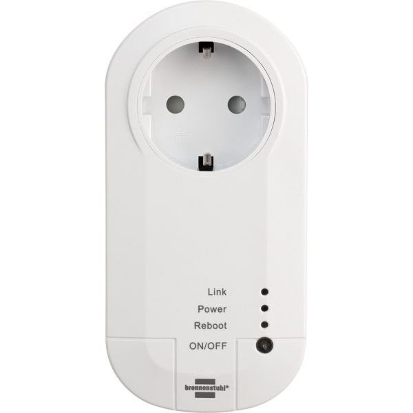 Enchufe inteligente brennenstuhl® Connect WiFi con transmisor de 433MHz WA 3600 LRF01 433