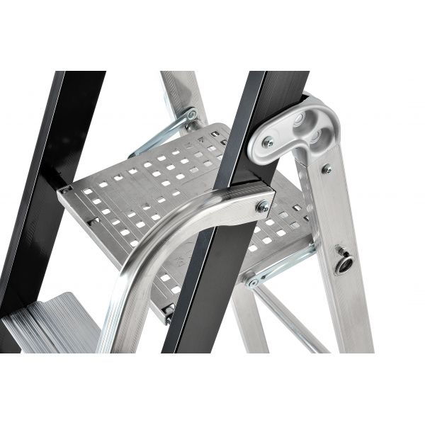 Escalera profesional de aluminio de tijera Stabila Pro (8 peldaños)