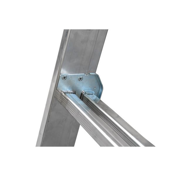 Escalera combinada de 2 tramos con estabilizador curvo HobbyLOT (2x7)
