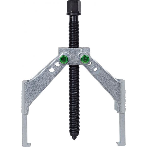 Extractor de rodamientos de 2 patas acción tijera con uñas extra estrechas (6-100x85 mm)
