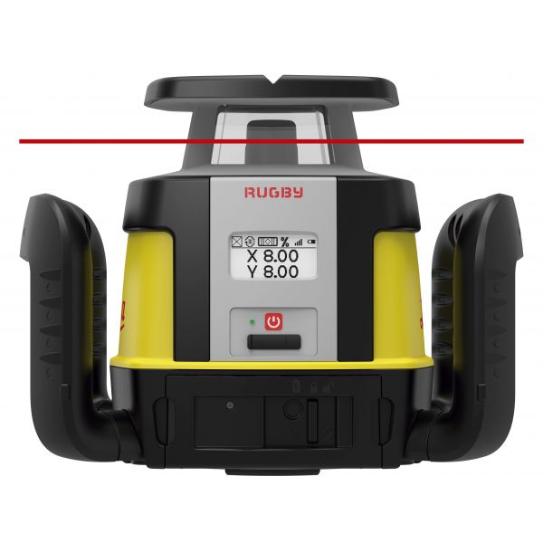 Nivel láser giratorio Rugby CLH con cargador y batería