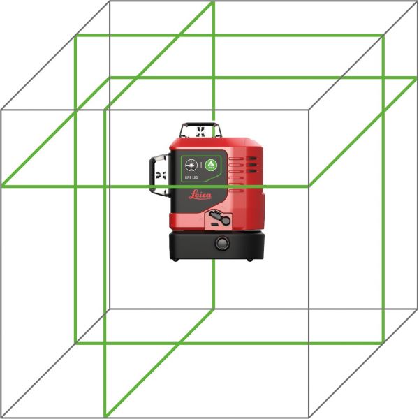 Nivel láser de 3 líneas verdes de 360 grados Lino L6G (alcance 35/70/140 m)