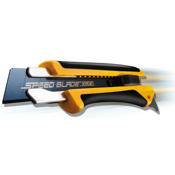 Pack de 5 cuchillas troceables Speed Blade 18 mm negras