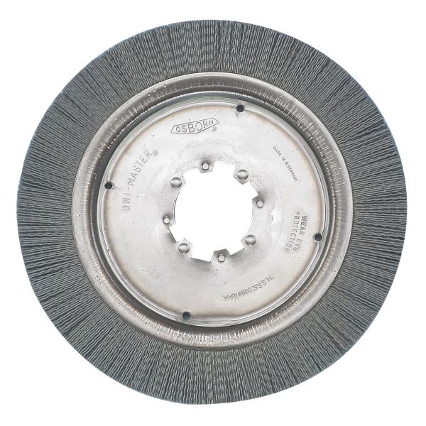 Cepillo circular filamento abrasivo de Ø 1.20 mm y grano 120 (300x18x60 )