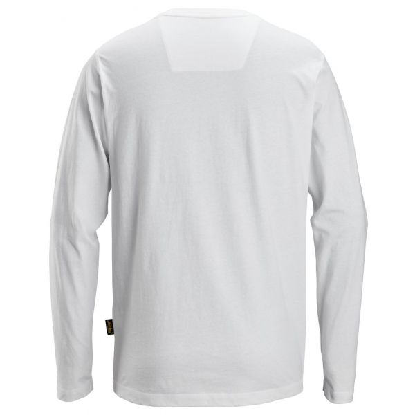 2496 Camiseta de manga larga blanco talla S