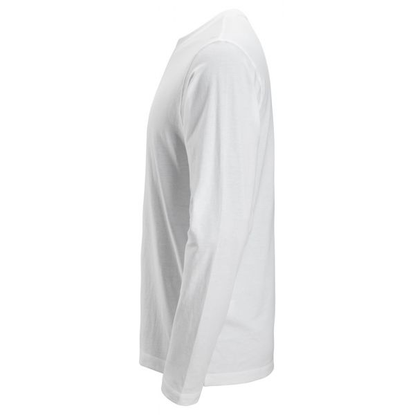 2496 Camiseta de manga larga blanco talla M