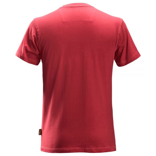 2502 Camiseta rojo intenso talla S