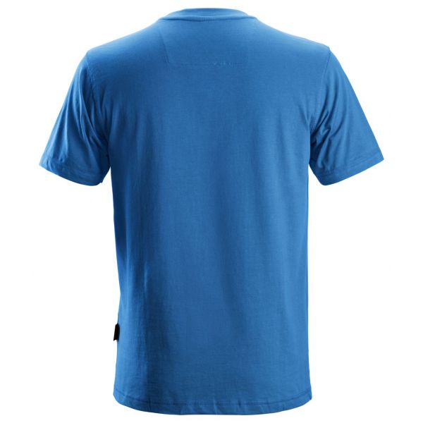 2502 Camiseta de manga corta clásica azul verdadero talla S