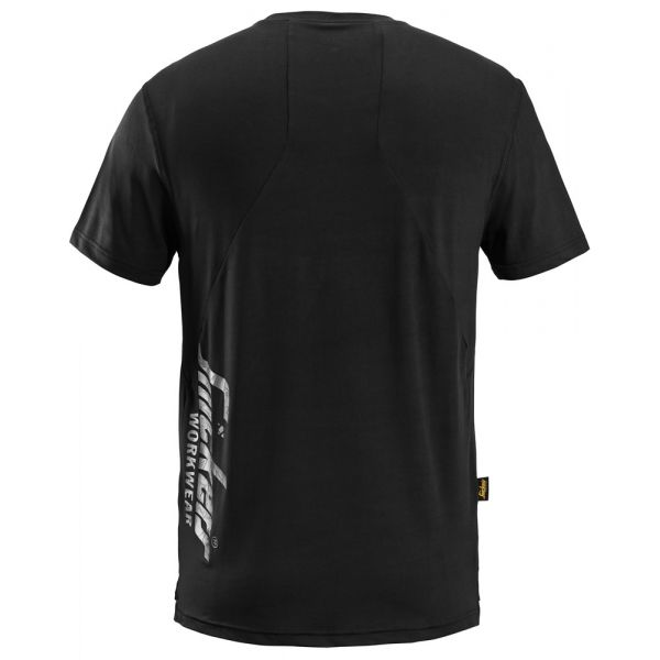 2511 Camiseta de manga corta LiteWork negro talla XXL