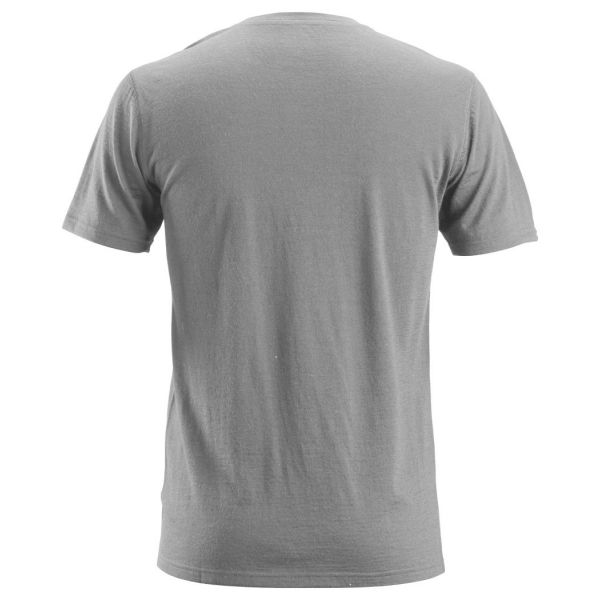 Camiseta lana AllroundWork gris melange talla S