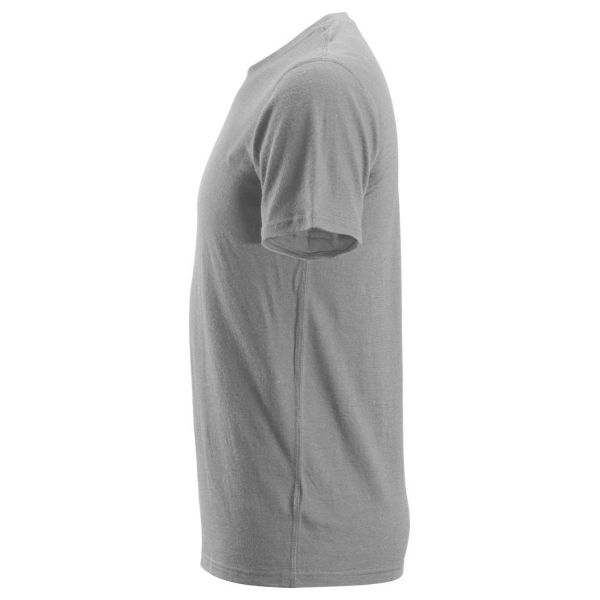 Camiseta lana AllroundWork gris melange talla M