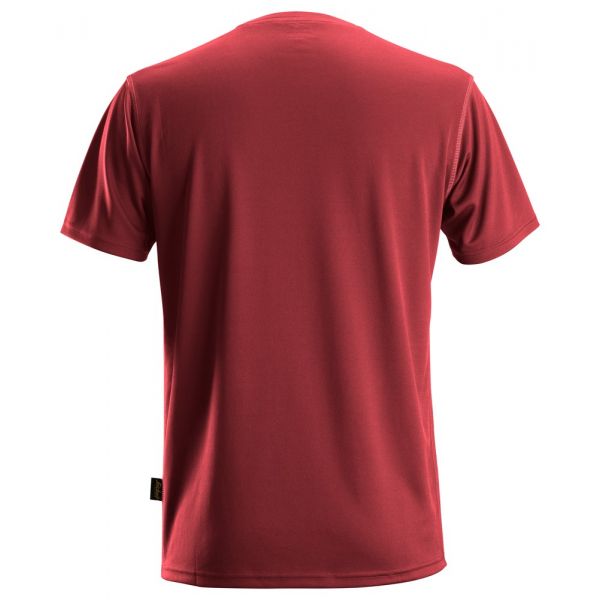 2558 Camiseta de manga corta AllroundWork rojo talla S