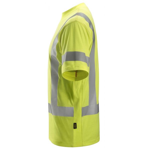 2562 Camiseta de manga corta de alta visibilidad clase 3 ProtecWork amarillo talla XL