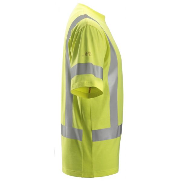 2562 Camiseta de manga corta de alta visibilidad clase 3 ProtecWork amarillo talla L