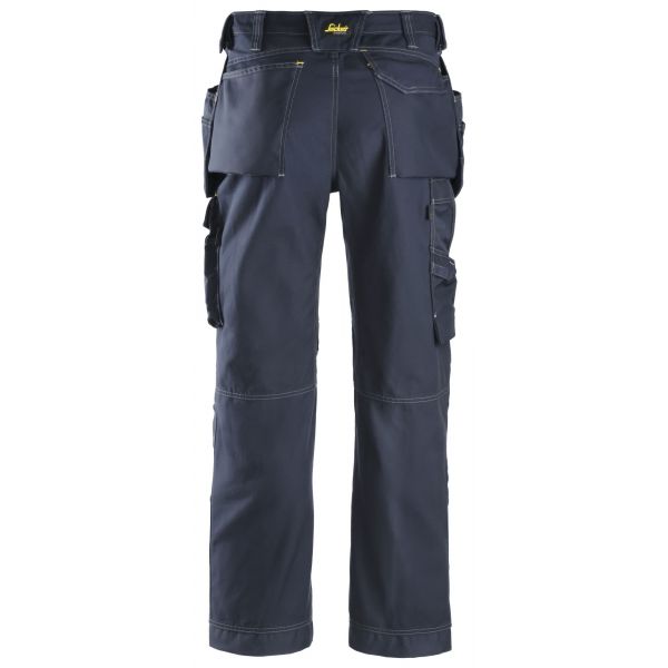 3215 Pantalón largo Algodón Comfort con bolsillos flotantes azul marino talla 84