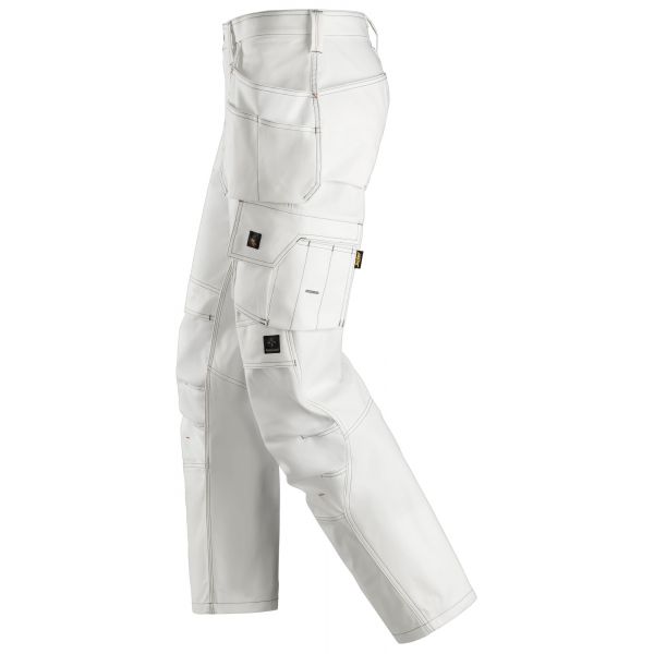 3275 Pantalón Pintor con bolsillos flotantes blanco talla 150
