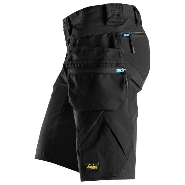 Pantalon corto + bolsillos flotantes desmontables LiteWork negro talla 052