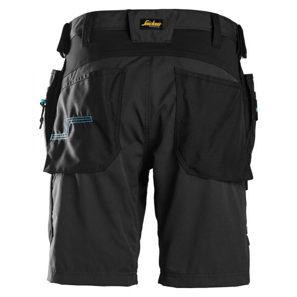 6110 Pantalones cortos de trabajo con bolsillos flotantes LiteWork 37.5® negro talla 52