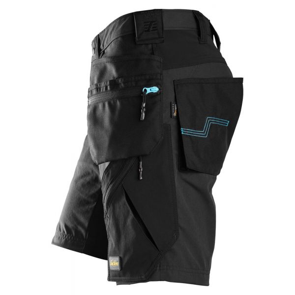 6110 Pantalones cortos de trabajo con bolsillos flotantes LiteWork 37.5® negro talla 50