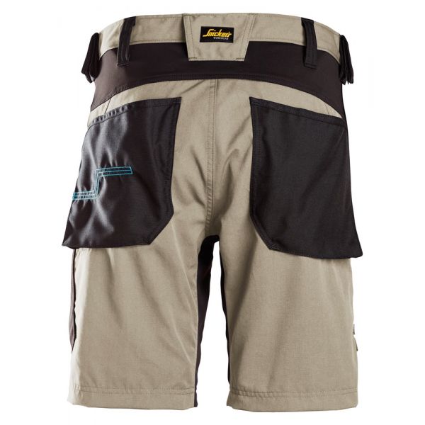 6112 Pantalones cortos de trabajo LiteWork 37.5® beige-negro talla 62
