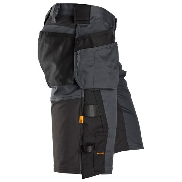 6151 Pantalones cortos de trabajo elásticos de ajuste holgado con bolsillos flotantes AllroundWork g