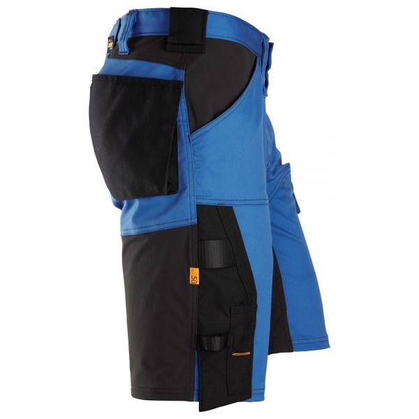 Pantalon corto elastico holgado AllroundWork azul-negro talla 048