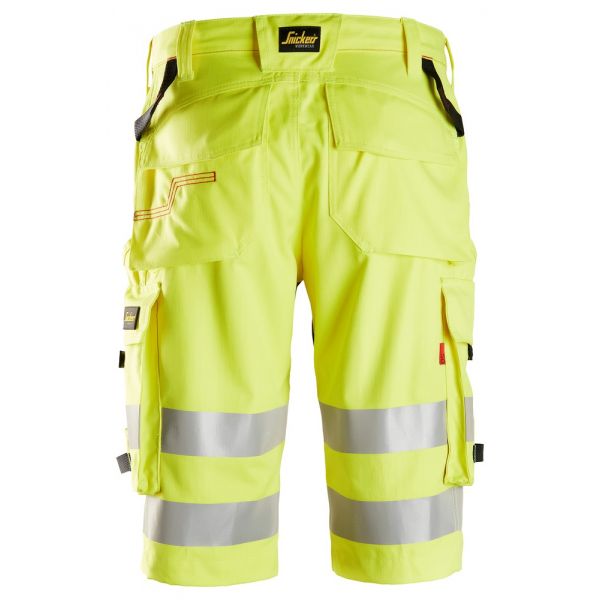 6160 Pantalones cortos de trabajo de alta visibilidad clase 1 ProtecWork amarillo talla 46