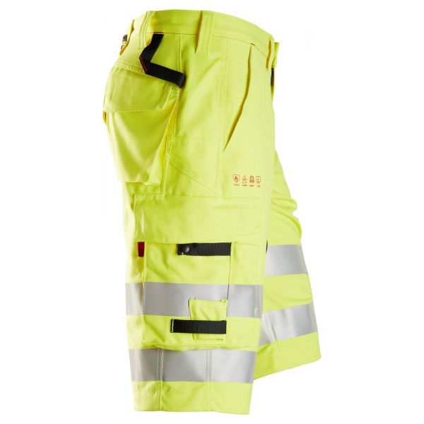 6160 Pantalones cortos de trabajo de alta visibilidad clase 1 ProtecWork amarillo talla 46