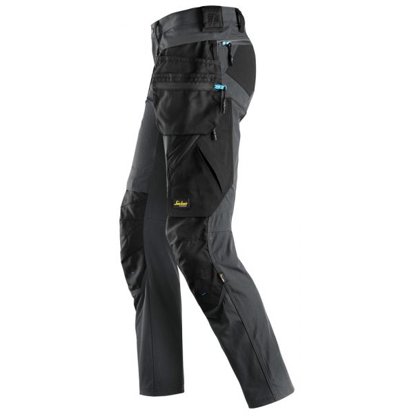 Pantalon + bolsillos flotantes desmontables LiteWork gris acero-negro talla 112