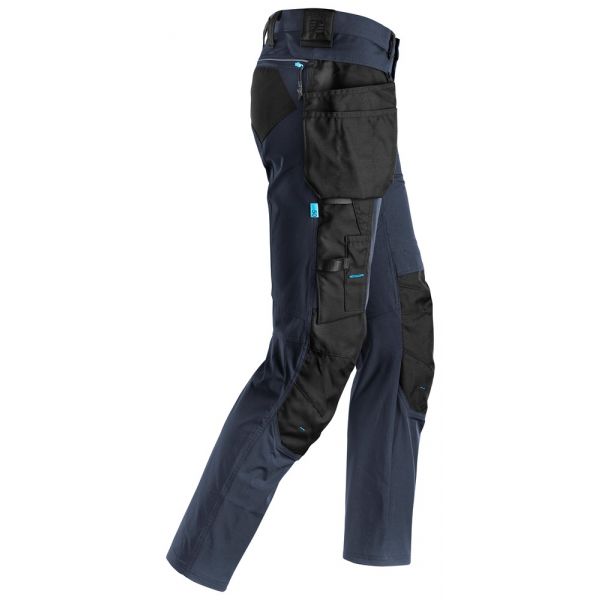 Pantalon + bolsillos flotantes desmontables LiteWork azul marino-negro talla 208