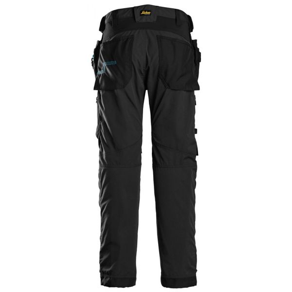 6210 Pantalones largos de trabajo con bolsillos flotantes LiteWork 37.5® negro talla 148