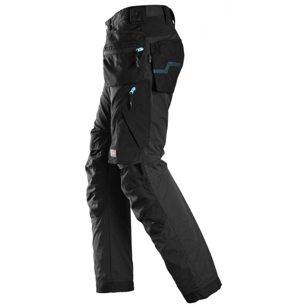 6210 Pantalones largos de trabajo con bolsillos flotantes LiteWork 37.5® negro talla 100