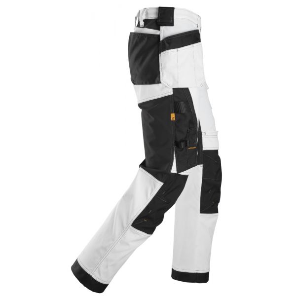 6251 Pantalones largos de trabajo elásticos de ajuste holgado con bolsillos flotantes AllroundWork b