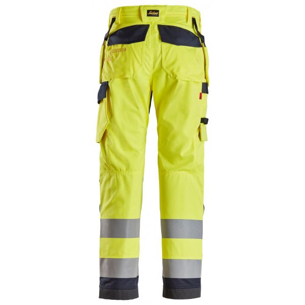 6260 Pantalones largos de trabajo de alta visibilidad clase 2 con bolsillos flotantes ProtecWork ama
