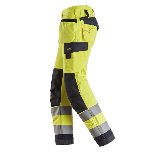 6260 Pantalones largos de trabajo de alta visibilidad clase 2 con bolsillos flotantes ProtecWork ama