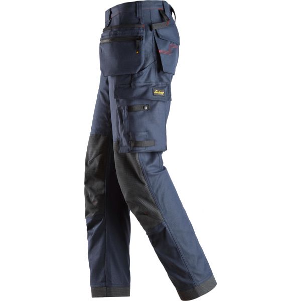 6262 Pantalones largos de trabajo con bolsillos flotantes simétricos ProtecWork azul marino talla 10