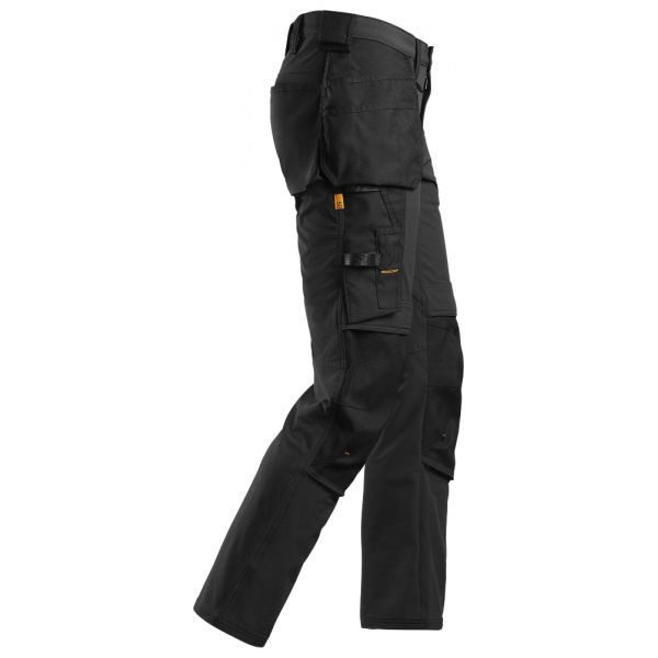 Pantalon elastico AllroundWork bolsillos flotantes negro talla 158