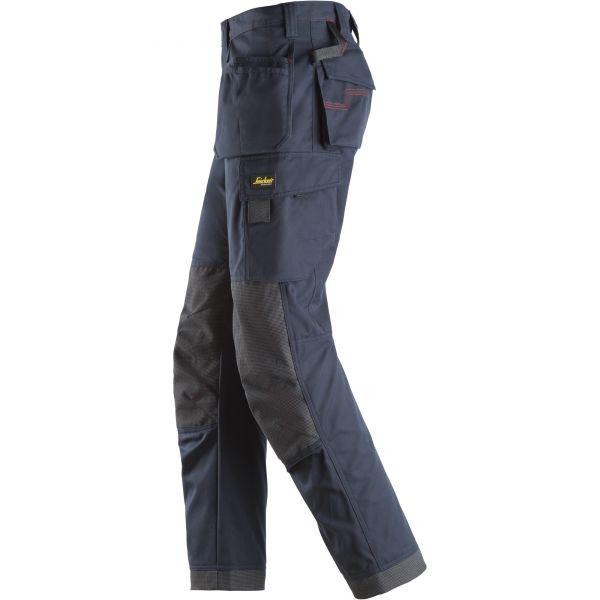6286 Pantalones largos de trabajo con bolsillos flotantes ProtecWork azul marino talla 152