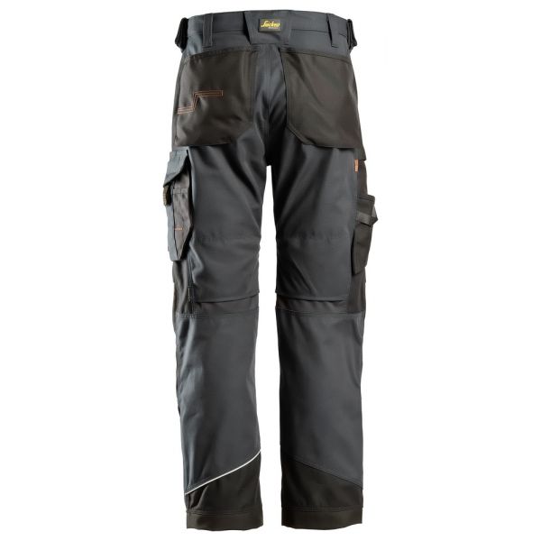 Pantalon Canvas+ RuffWork gris acero-negro talla 116