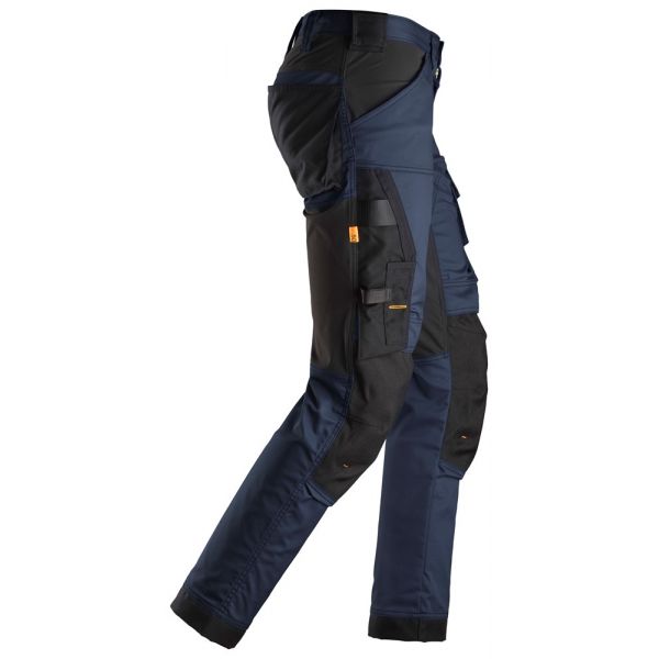 Pantalones elásticos AllroundWork Azul Marino-Negro talla 256