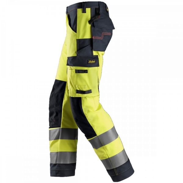 6361 Pantalones largos de trabajo de alta visibilidad clase 2 con bolsillos simétricos ProtecWork am