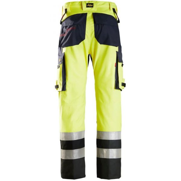 6365 Pantalones largos de trabajo de alta visibilidad clase 1 con espinilla reforzada ProtecWork ama