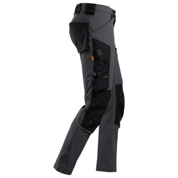 Pantalon elastico AllroundWork gris acero-negro talla 162