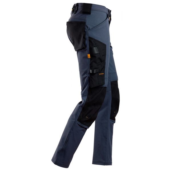 Pantalon elastico AllroundWork azul marino-negro talla 044