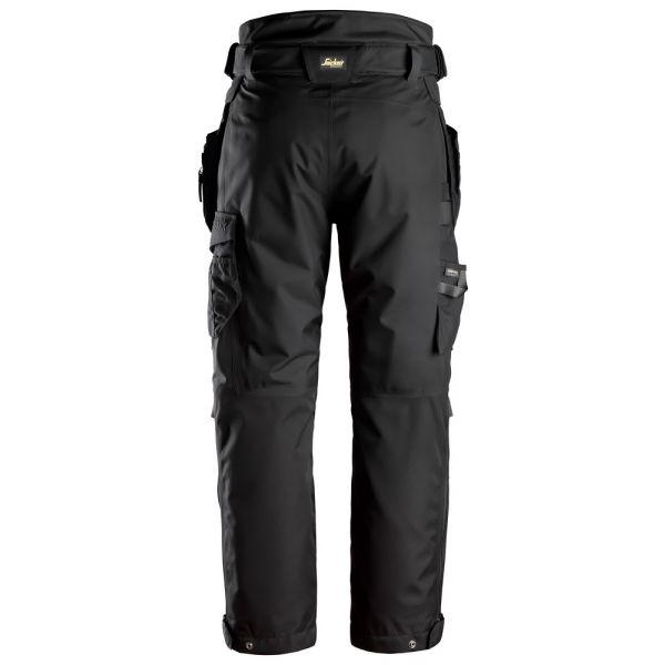 6580 Pantalones largos de trabajo aislantes GORE-TEX 37.5® con bolsillos flotantes FlexiWork negro t