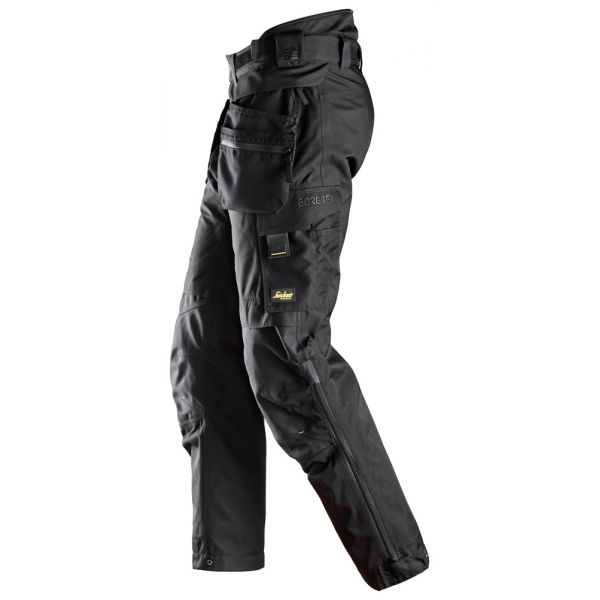 6580 Pantalones largos de trabajo aislantes GORE-TEX 37.5® con bolsillos flotantes FlexiWork negro t